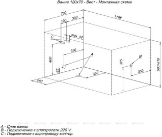 AKRILOVAYA_VANNA_AQUANET_WEST_120X70_S_KARKASOM_MONTAZHNAYA_SKHEMA_2